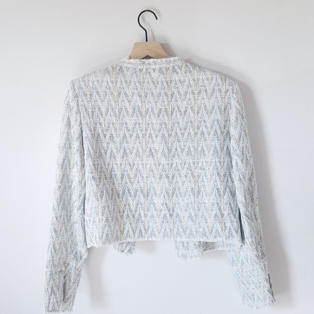 IRO Makilo Chevron Tweed Jacket - Picture 3 of 6